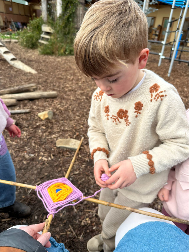 Weaving Tamar Valley Steiner School